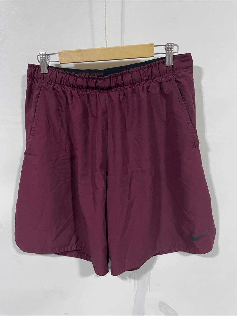 Nike Dri-FIT Men's Athletic Shorts - Burgundy